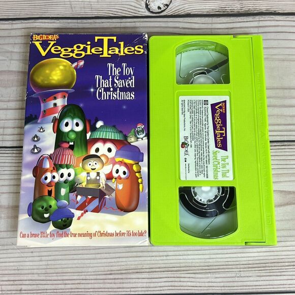 VeggieTales: 3 VHS Lot Toy Saved Christmas King George Ducky Ultimate Silly Song - Picture 8 of 12